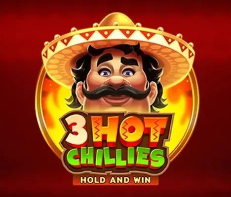 3 Hot Chillies online game logo by 3 Oaks Gaming on run4wincasino.fyi