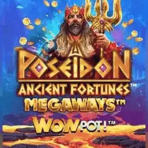 Ancient Fortunes: Poseidon WowPot! MEGAWAYS logo by Triple Edge Studios Run4win
