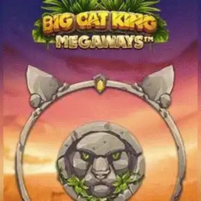 Big Cat King Megaways casino game by Blueprint Gaming – featured logo at Run4win