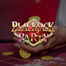 Live Dealer logo of Blackjack Party from Evolution at Run4win