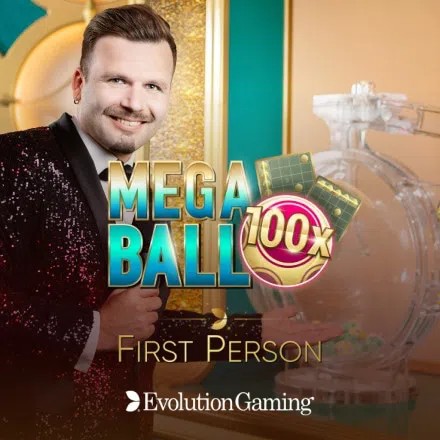 Try First Person Mega Ball slot by Evolution on run4wincasino.fyi – logo image