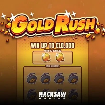 Gold Rush slot visual from Hacksaw Gaming available on run4wincasino.fyi