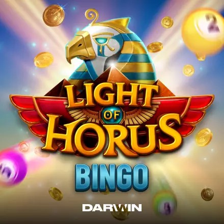 Try Light of Horus Bingo slot by Darwin Gaming on run4wincasino.fyi – logo image