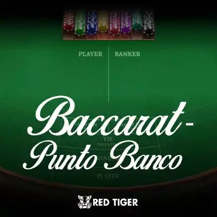 Punto Banco game by Red Tiger Gaming – logo hosted on Run4win