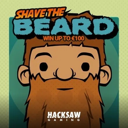 Shave the Beard by Hacksaw Gaming, showcased at run4wincasino.fyi – game logo